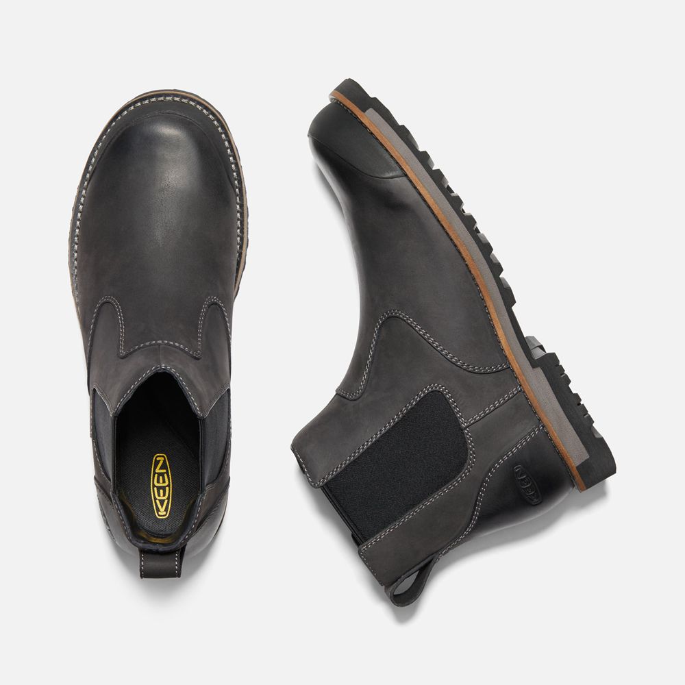 Bottes Chelsea Keen Homme Noir | The 59 Ii | NJAES-0145